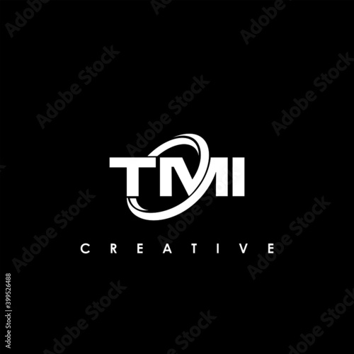 TMI Letter Initial Logo Design Template Vector Illustration photo