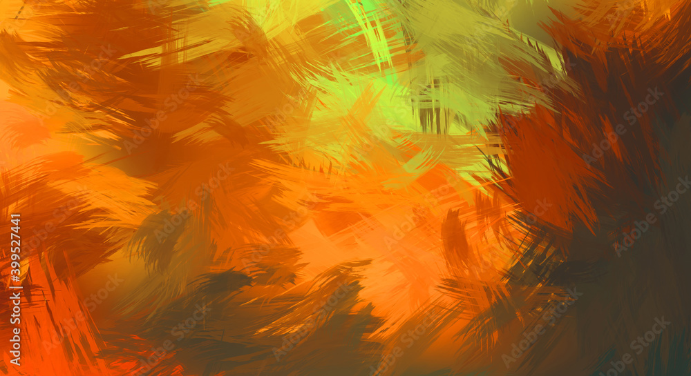 Abstract background of colorful brush strokes. Brushed vibrant wallpaper. Painted artistic creation. Unique and creative illustration. Abstract background of colorful brush strokes. Brushed vibrant wallpaper. Painted artistic creation. Unique and creative illustration.