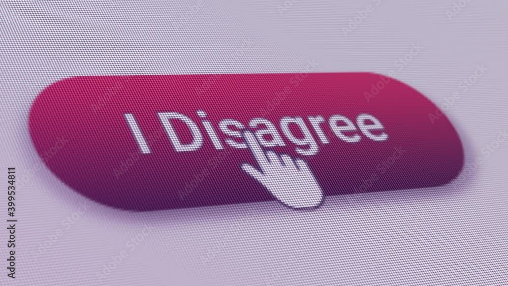 I Disagree Button Click Extreme Close Up
Online disagreement, lack of consensus or approval. I Disagree Button Click Extreme Close Up
Online disagreement, lack of consensus or approval.