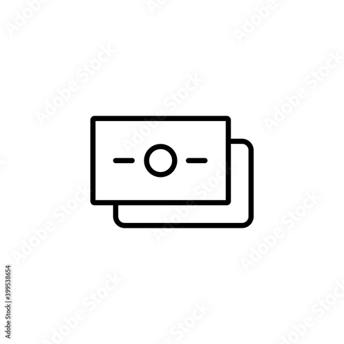 Money icon. Cash symbol modern, simple, vector, icon for website design, mobile app, ui. Vector Illustration