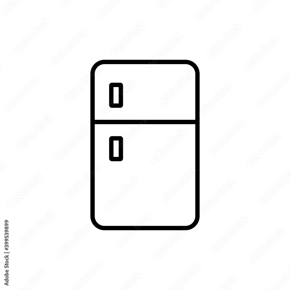 Refrigerator icon. Freezer symbol modern, simple, vector, icon for website design, mobile app, ui. Vector Illustration Refrigerator icon. Freezer symbol modern, simple, vector, icon for website design, mobile app, ui. Vector Illustration