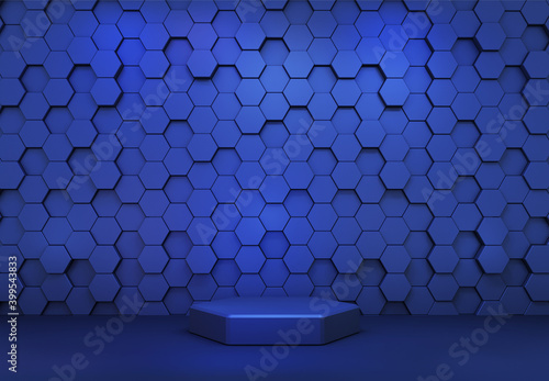 podium high resolution 3d rendering