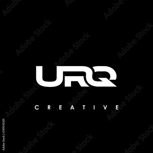 URQ Letter Initial Logo Design Template Vector Illustration