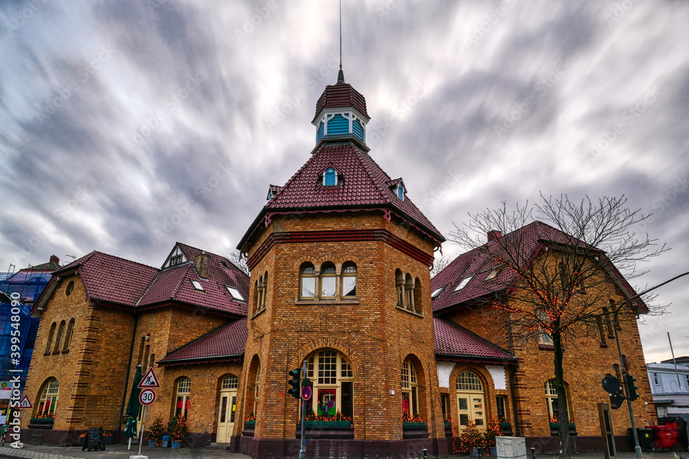 Historischer Bahnhof in Düsseldorf Oberkassel Historischer Bahnhof in Düsseldorf Oberkassel