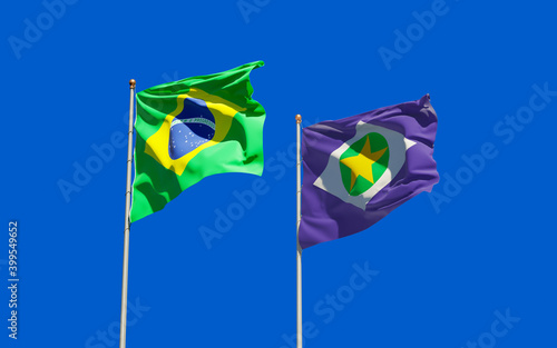 Mato Grosso Brazil State Flag