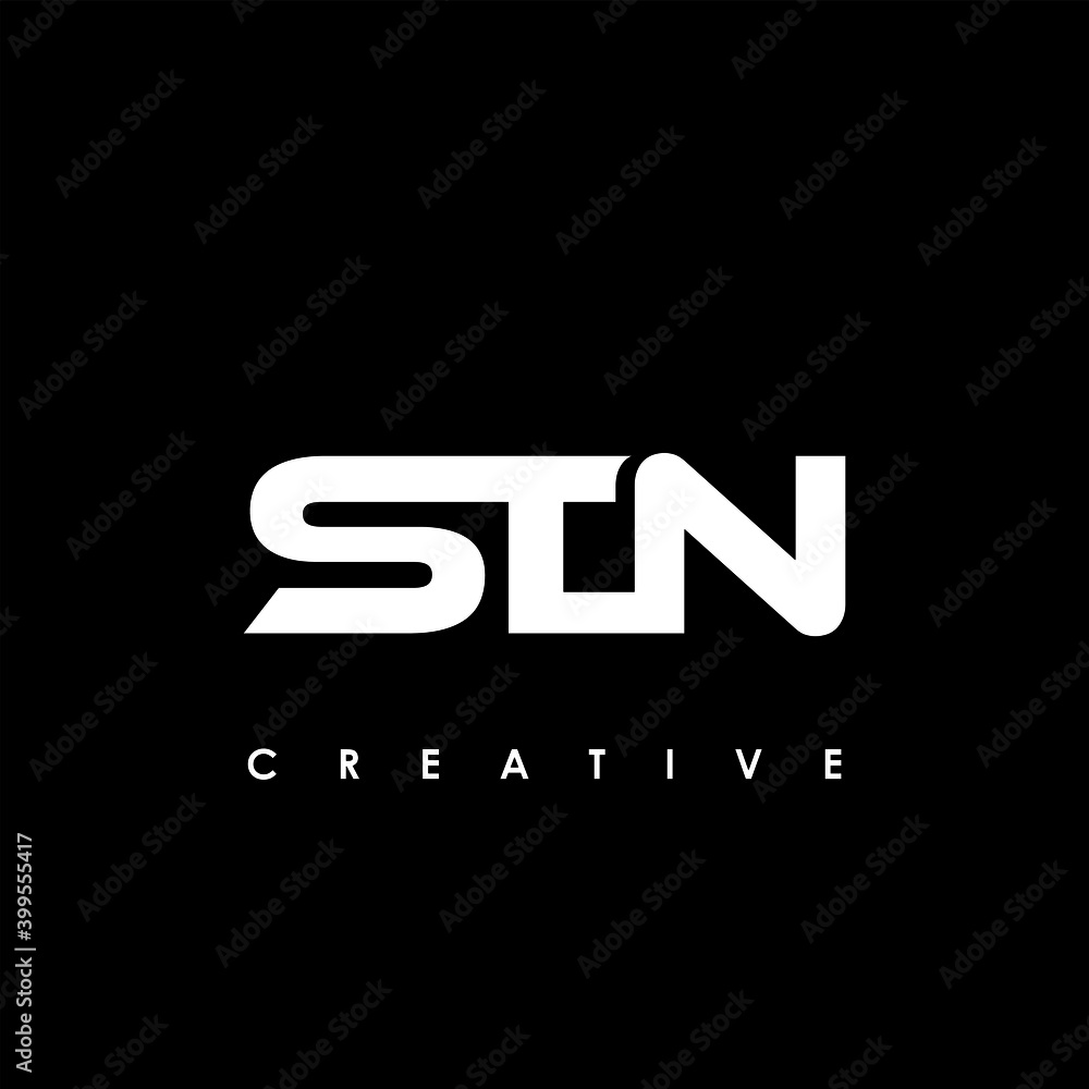 STN Letter Initial Logo Design Template Vector Illustration STN Letter Initial Logo Design Template Vector Illustration