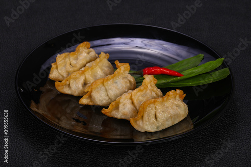 Japanese traditional cuisine Gyoza dumplings