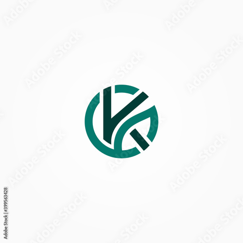 GK/KG logo, Organic logo
