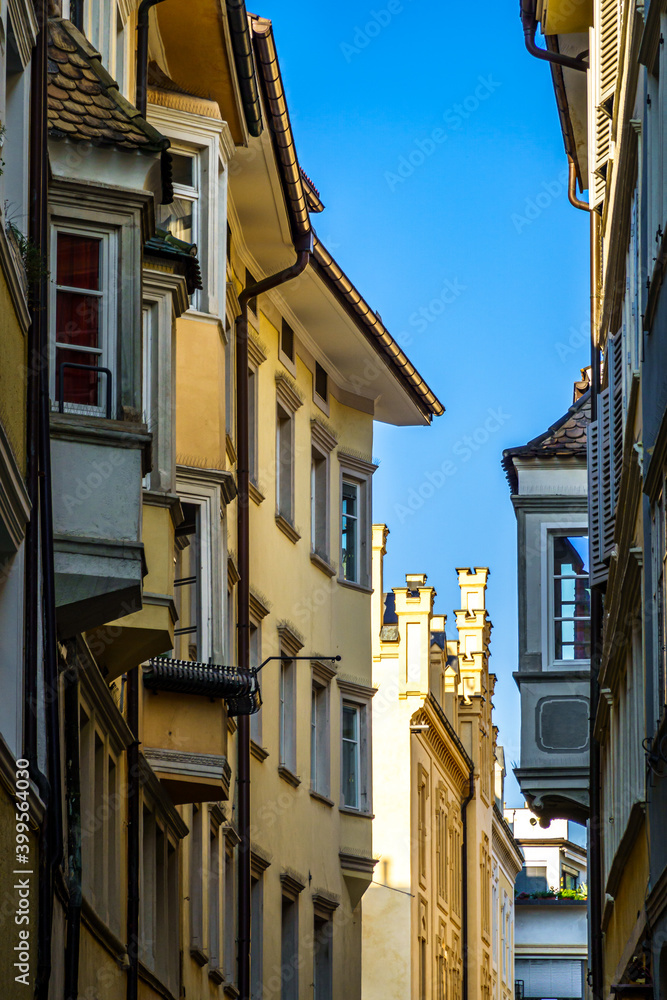 old town of Bozen in Italy