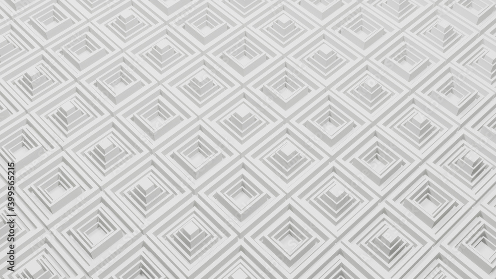 abstract background square pattern 3D render abstract background square pattern 3D render