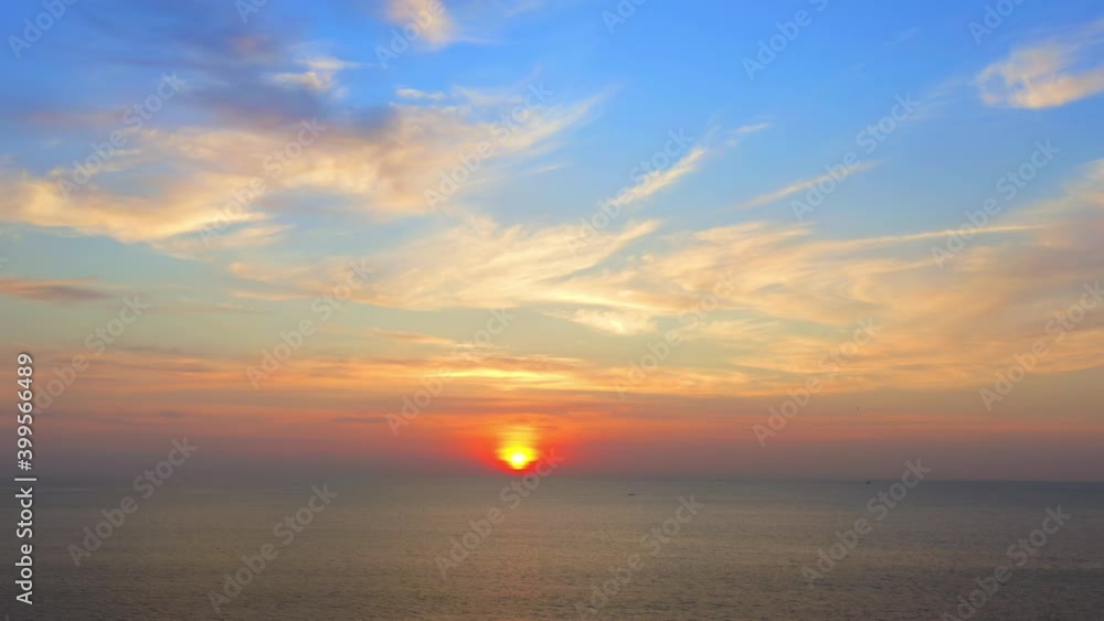 4K Beautiful tropical beach with sunset sky. Beautiful Phuket beach is famous tourist destination at Andaman sea summer concept. Areal drone view tropical beach with sunset over the sea 4K Beautiful tropical beach with sunset sky. Beautiful Phuket beach is famous tourist destination at Andaman sea summer concept. Areal drone view tropical beach with sunset over the sea
