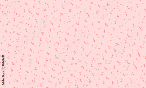  irregular dots pattern background in pink tones.