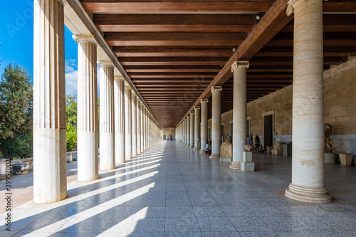 Ancient Agora of Athens in Greece