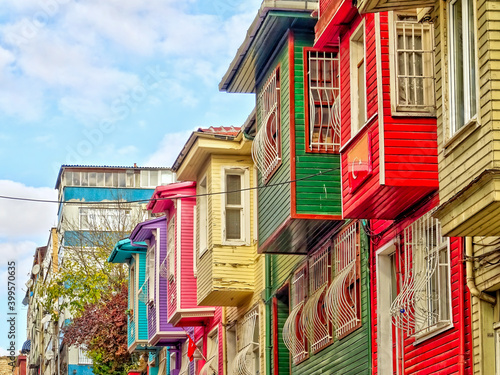 Balat neighbourhood, Istanbul, HDR Image