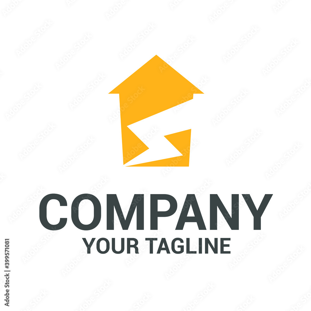 electric home logo electric home logo