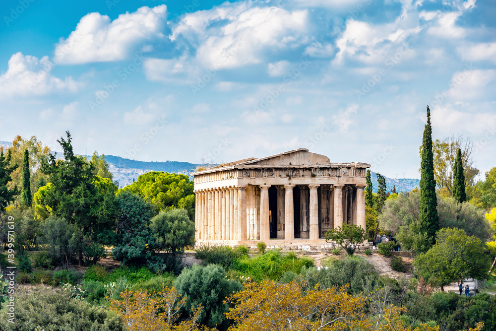 Ancient Agora of Athens in Greece