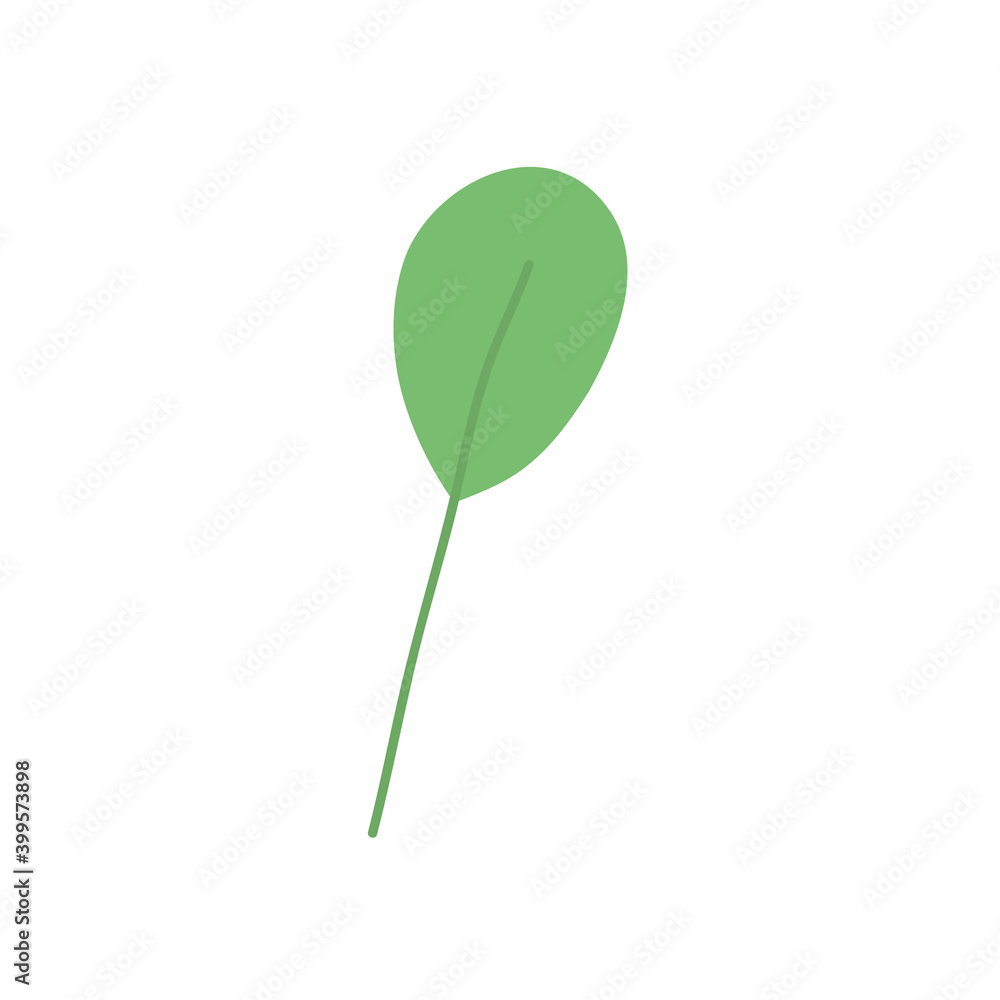 icon of leaf, colorful design icon of leaf, colorful design