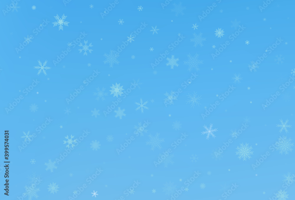 Falling silver snow flake vector Falling silver snow flake vector