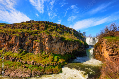 White River Waterfalls in eastern Oregon