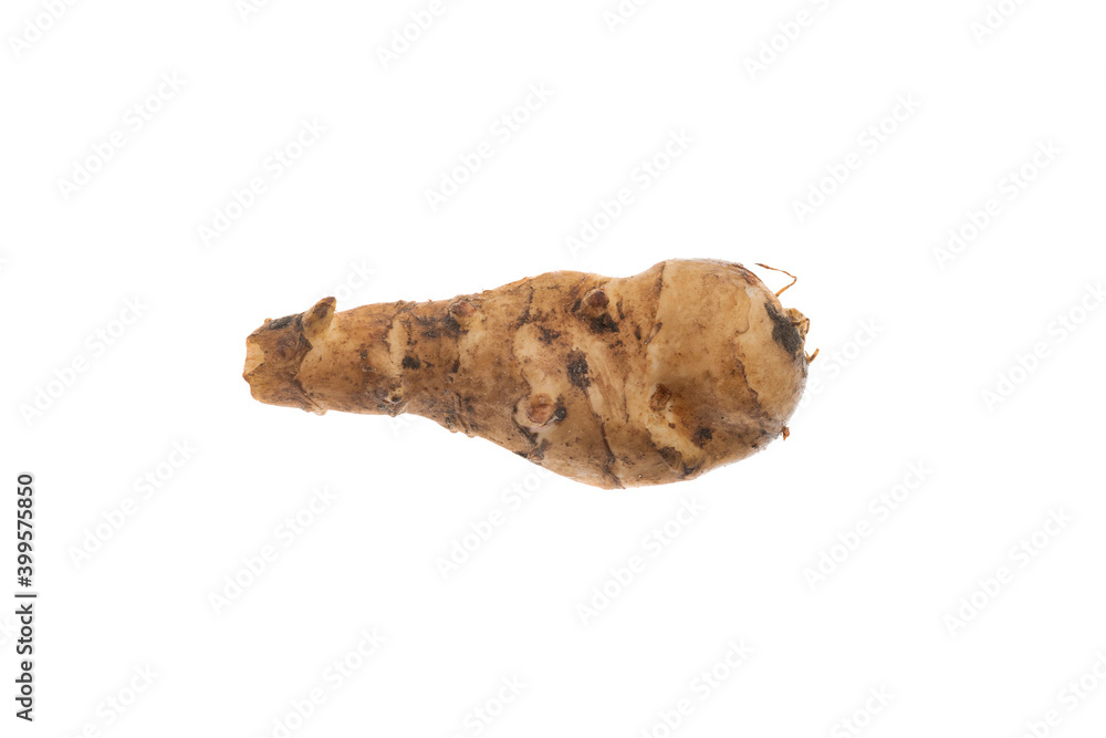 natural product, piece of fresh ginger food isolated on white natural product, piece of fresh ginger food isolated on white