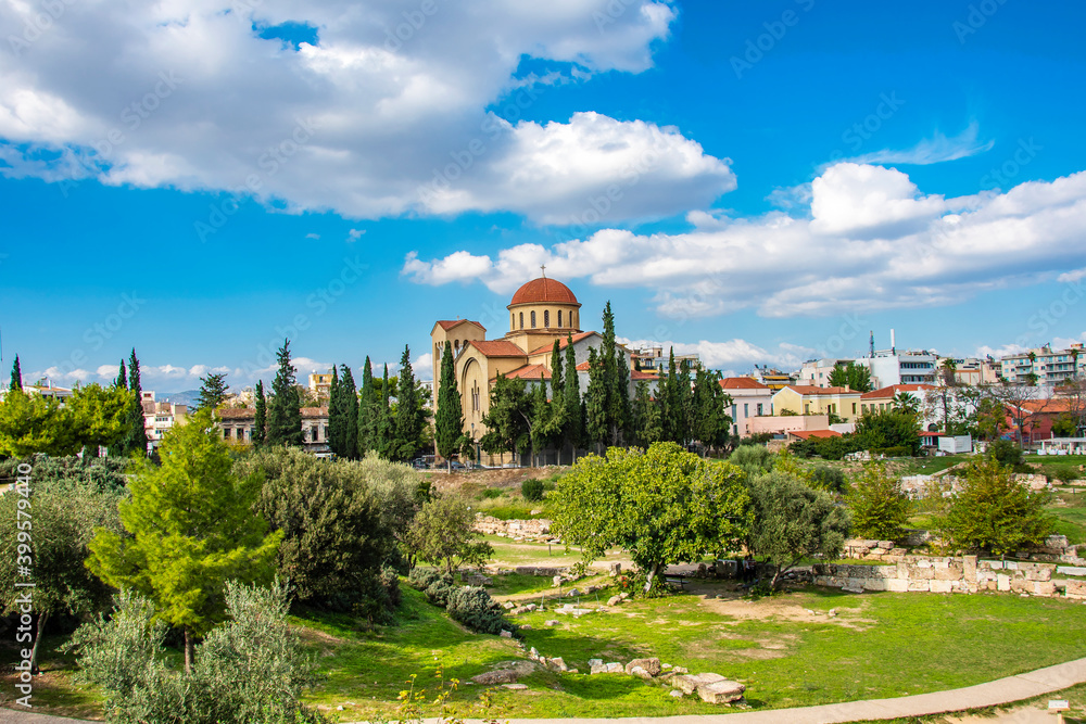 Kerameikos Cemetery in Athens