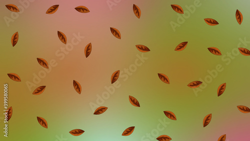 Winter Leaf Pattern