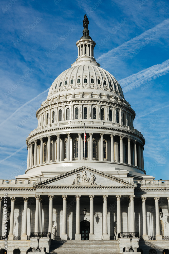 Naklejka premium United States Capitol in Washington DC