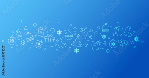 sfondo, icone, natale, natalizio