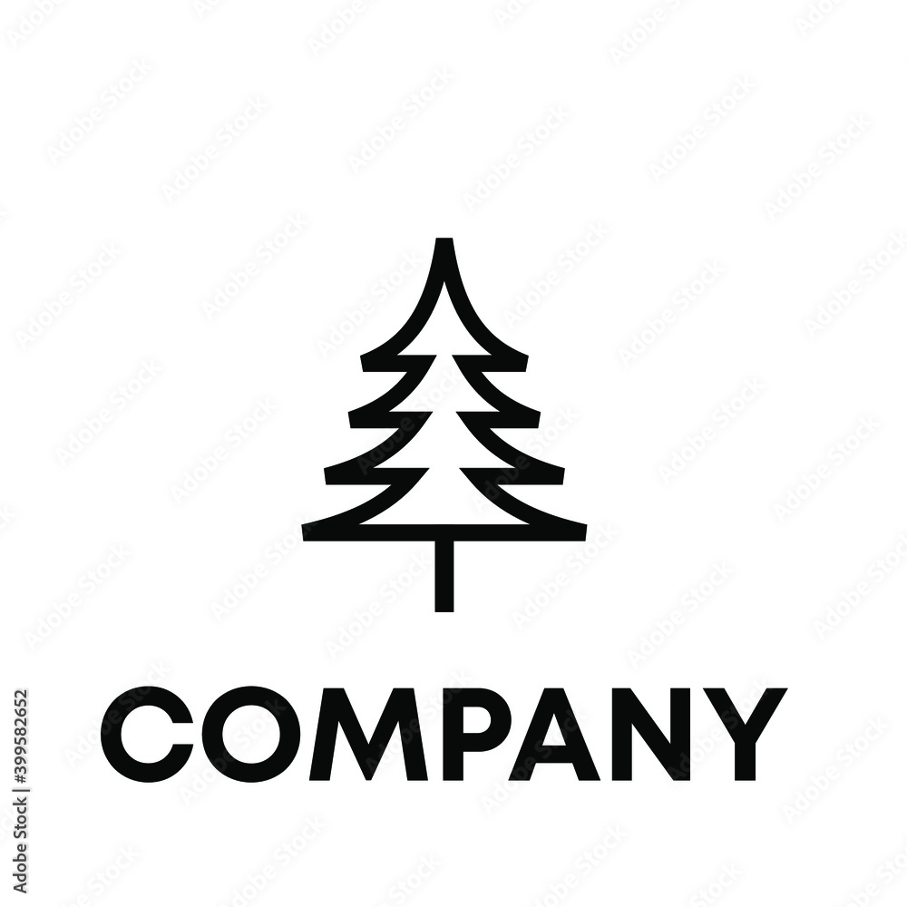 pine tree logo pine tree logo