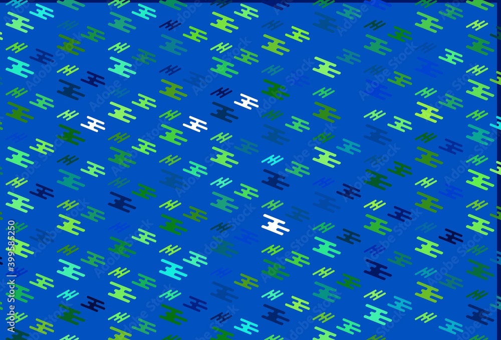 Light Green, Yellow vector pattern with narrow lines. Light Green, Yellow vector pattern with narrow lines.