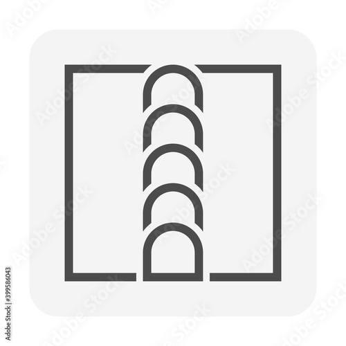 Welding workpiece icon. Consist of base or parent metal and weld metal. That is fabrication process to join metal to metal by electricity i.e. fabrication, construction, erection, manufacturing etc.