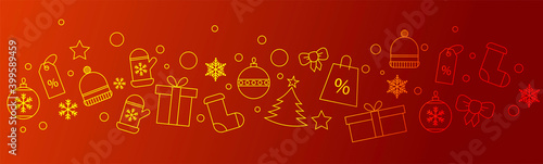 sfondo, cornice, natale, alberello	
