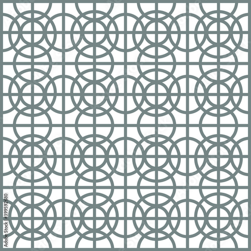 round seamless ornamental vector patterns background
