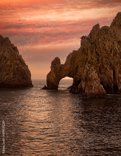 Lands End at Sunset, Mexico