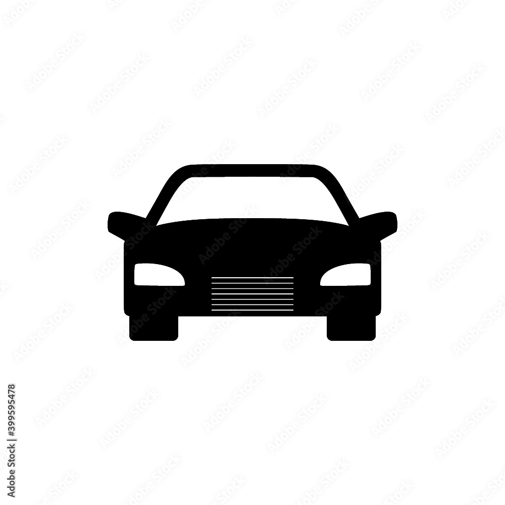 Car Icon isolated on white background