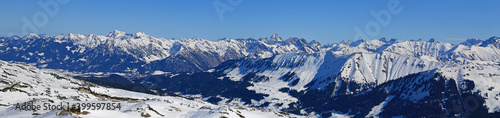 Ifen - Panorama - Winter - Walsertal - Berge - Alpen