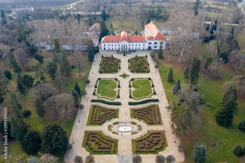 Szechenyi Castle at Nagycenk, Hungary photo