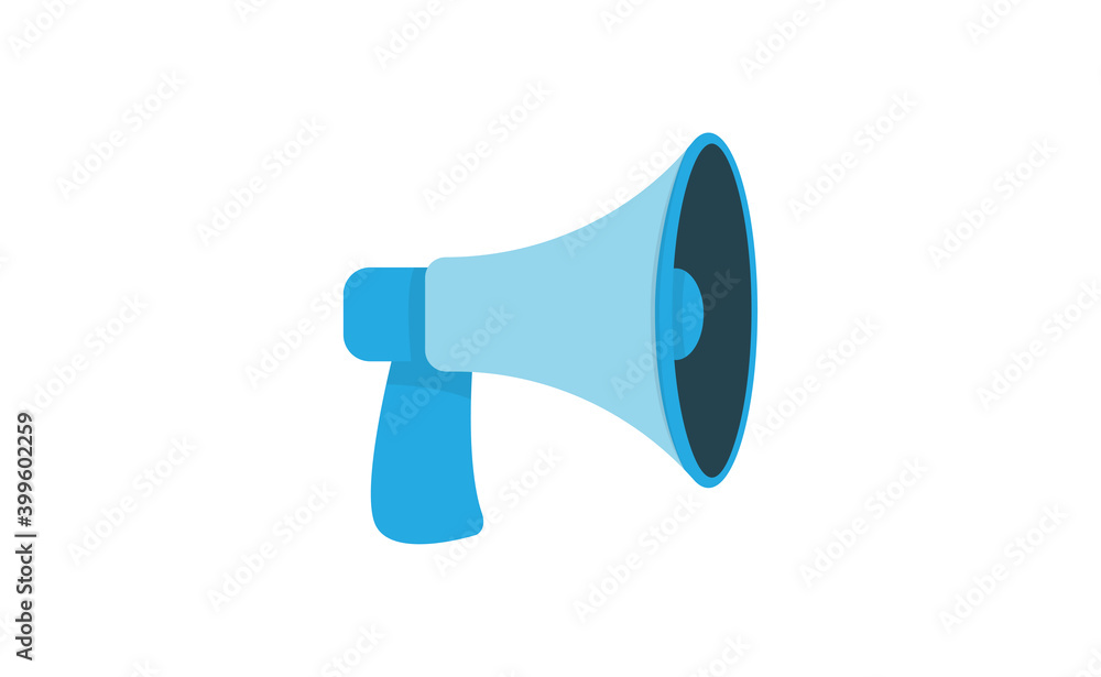 Megaphone, Loudspeaker cartoon vector illustration. Alert and announcement symbol. Megaphone, Loudspeaker cartoon vector illustration. Alert and announcement symbol.