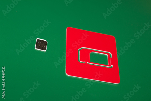 Delhi, India - October 05, 2020 : SIM card for every mobile or 4G smartphone
