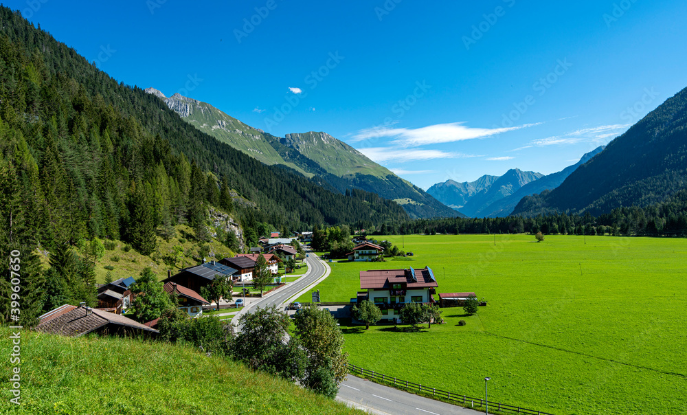 das Lechtal in Tirol