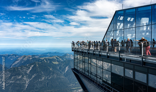 auf der Zugspitze in Bayern photo