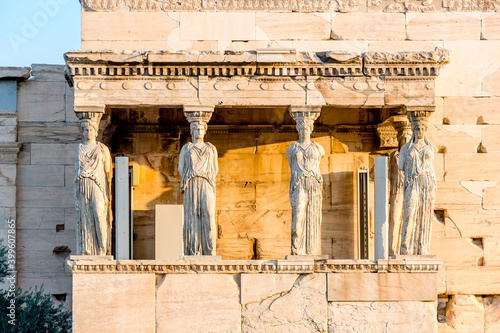 Acropolis Hill in Athens photo