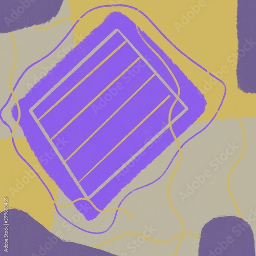 Abstract background summer sea night waves