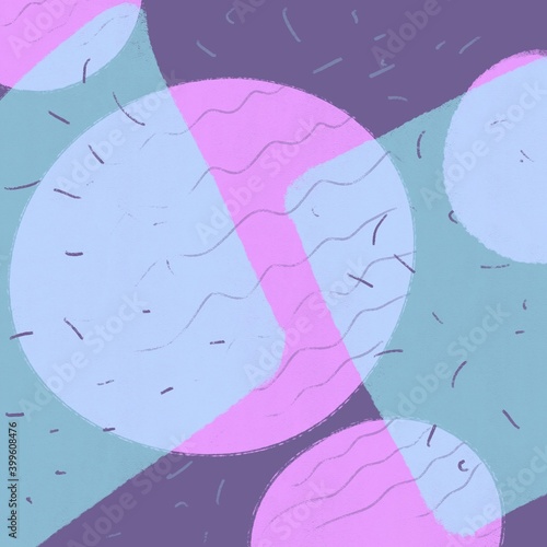 Abstract background summer sea night waves