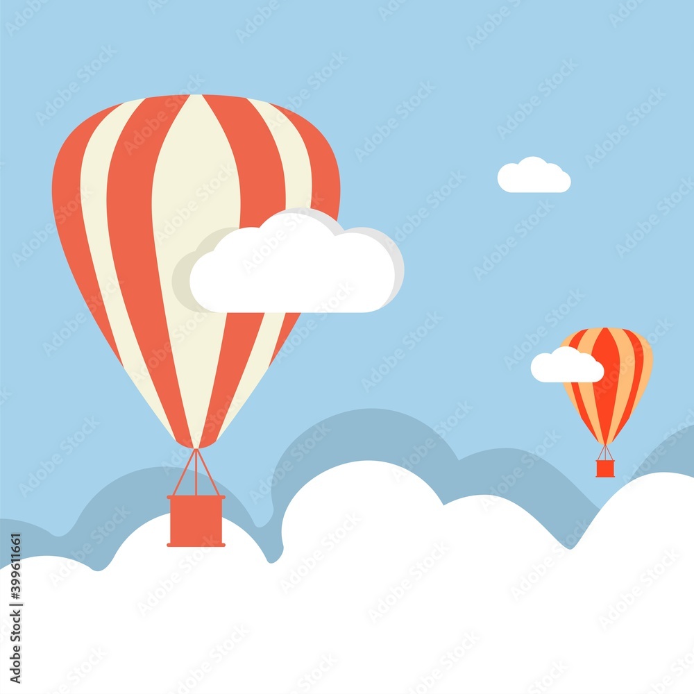 hot air balloon in sky hot air balloon in sky