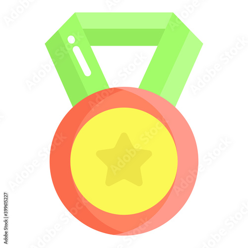 meddle flat icon, school and education icon