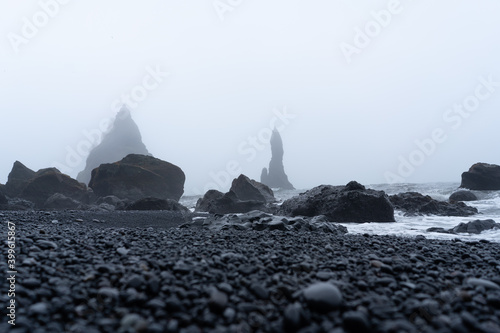 Vik Reynisfjara black sand beach in Iceland