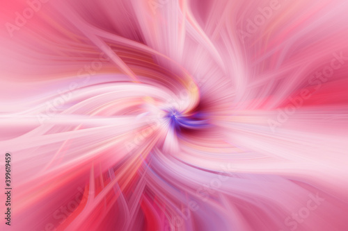 colorful abstract floral Twirl Twist background illustration. Colored lines