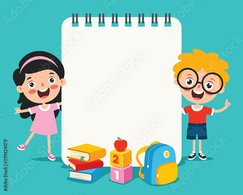 Blank Note Papers For Children Education