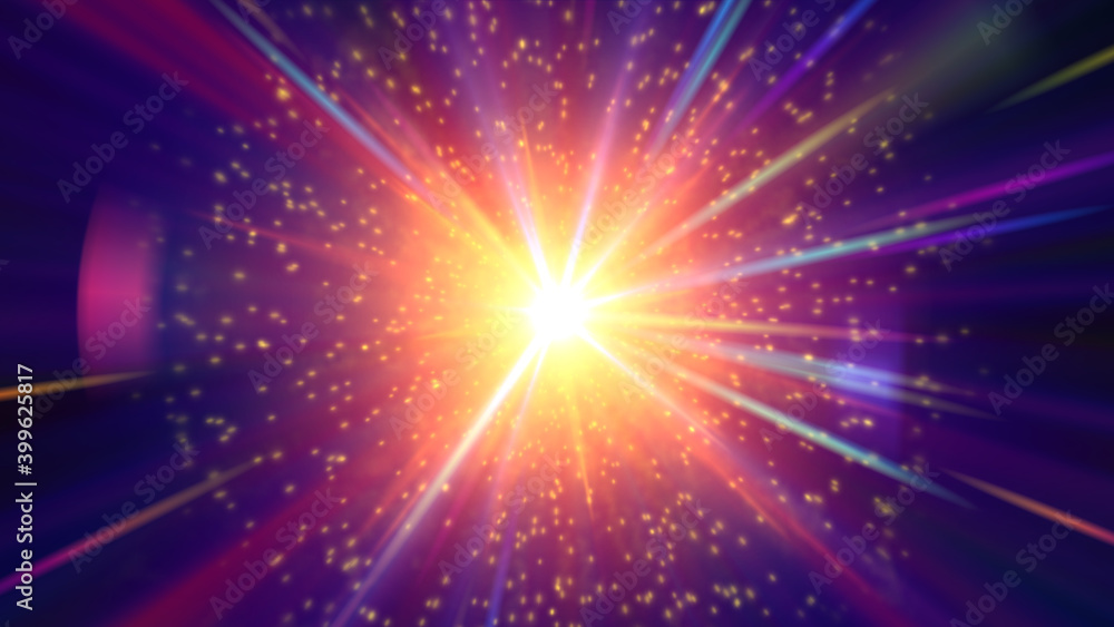 sun ray light particle illustration sun ray light particle illustration